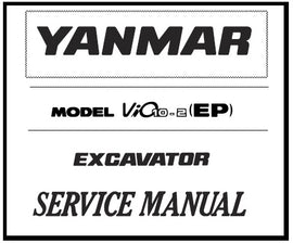 Download PDF - Yanmar ViO10-2 (EP) Excavator Service Repair Manual